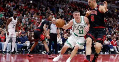 Former Oregon guard Payton Pritchard scored a season-hight 29 points for the Celtics against the Bulls on November 29th