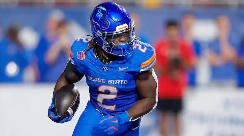 Boise State running back Ashton Jeanty