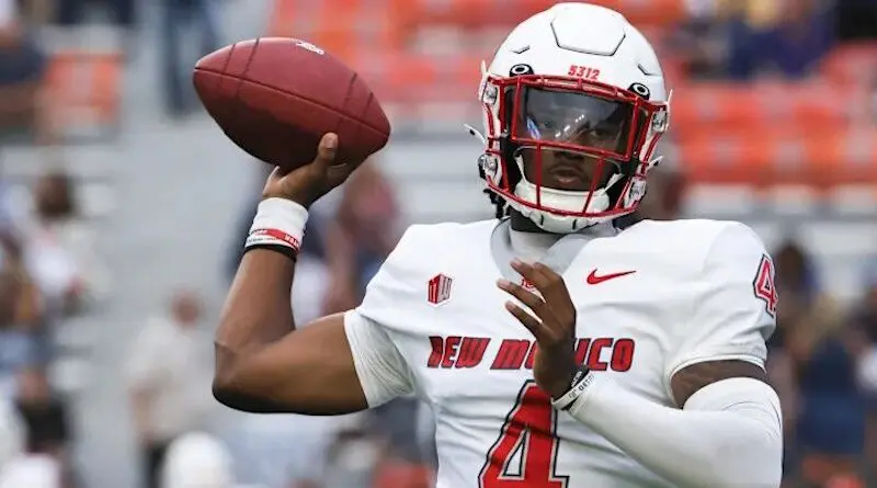 New Mexico QB Devon Dampier is transferring to Utah
