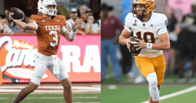 Texas QB Quinn Ewers and Arizona State's Sam Leavitt look to advance their teams to the CFP Semifinals