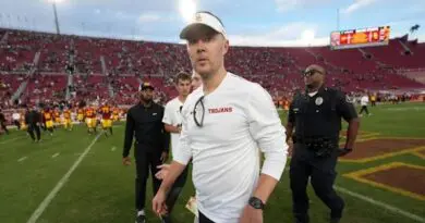 USC football head coach Lincoln Riley is under pressure to turn around the Trojans amid key losses to the Transfer Portal