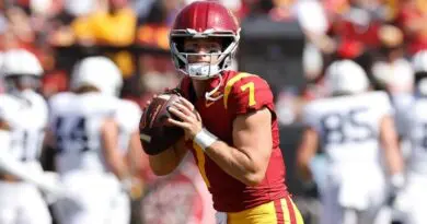Former USC quarterback Miller Moss in 2024