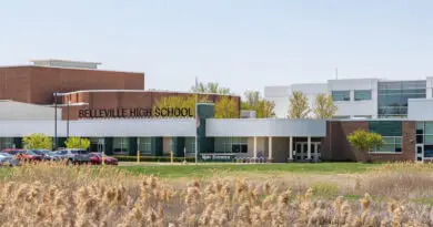 Belleville High School in Belleville, MI