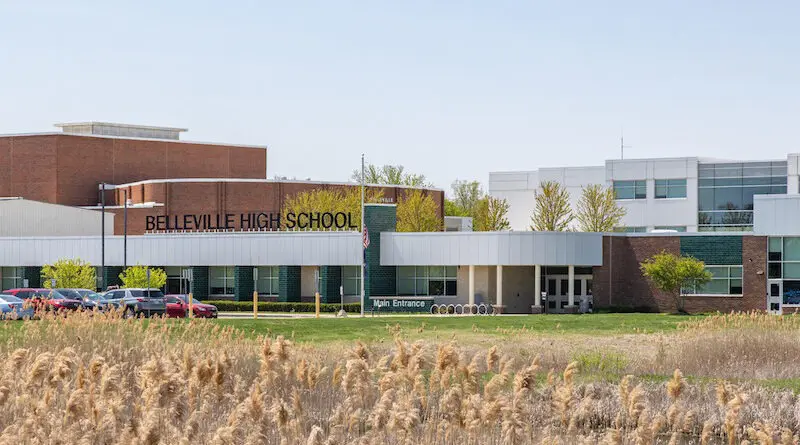 Belleville High School in Belleville, MI
