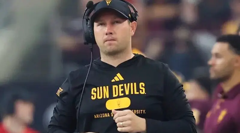 Arizona State football coach Kenny Dillingham