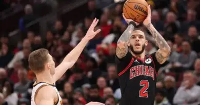 Chicago Bulls guard Lonzo Ball
