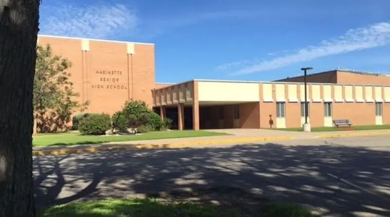 Marinette High School in Marinette, WI