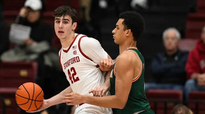 Stanford's Maxime Raynaud had a double-double vs both North Carolina and Miami