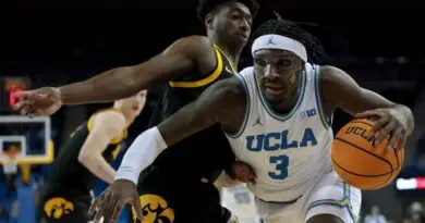 UCLA throttled Iowa at Pauley Pavilion to end a four-game losing streak | Harry How/Getty Images