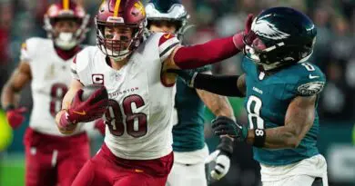 Commanders TE Zach Ertz