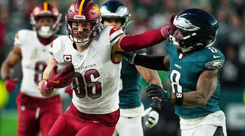 Commanders TE Zach Ertz