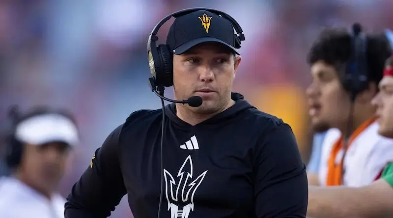 Arizona State football coach Kenny Dillingham