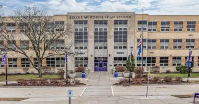 Beloit Memorial High School in Beloit, WI