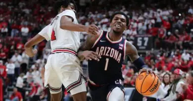 Arizona's Caleb Love vs Texas Tech