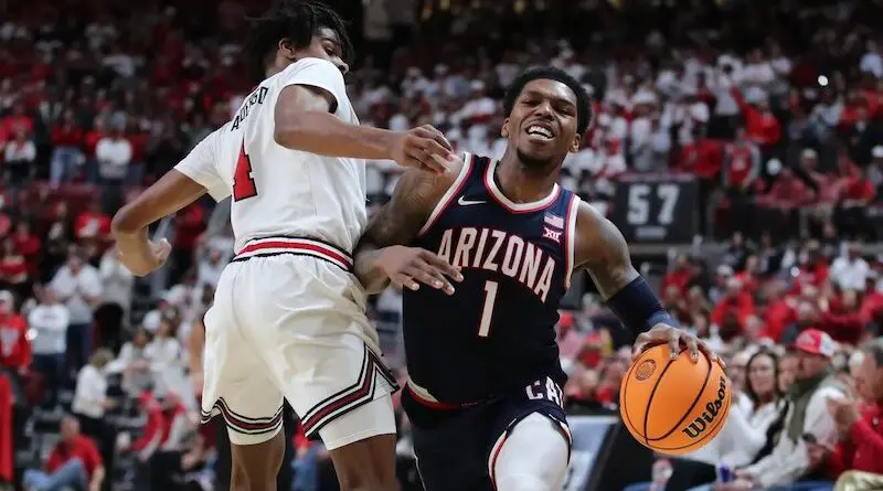 Arizona's Caleb Love vs Texas Tech
