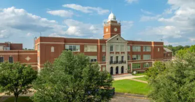 Fair Park Middle School, formerly Fair Park High School, in Shreveport, LA