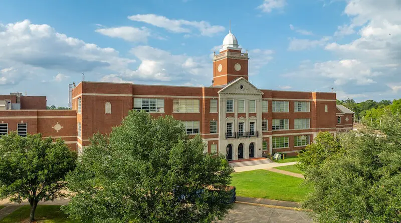 Fair Park Middle School, formerly Fair Park High School, in Shreveport, LA