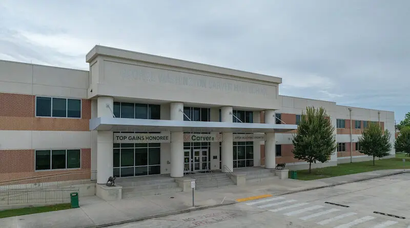 George Washington Carver High School in New Orleans, LA
