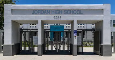 Jordan High School in Watts, CA