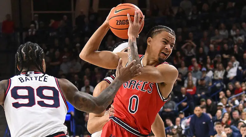 Saint Mary's Mikey Lewis had a combined 34 pts in the two wins over Gonzaga