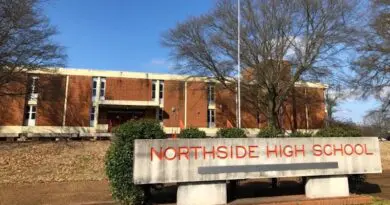Former Northside High School in Memphis, TN