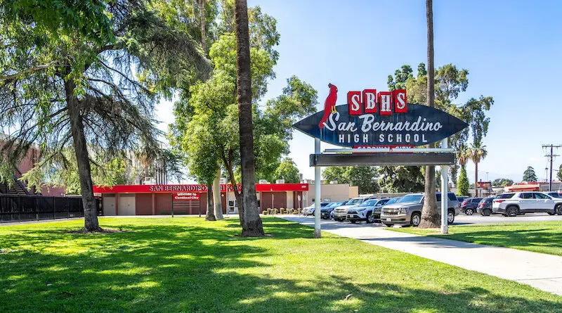 San Bernardino High School in San Bernardino, CA