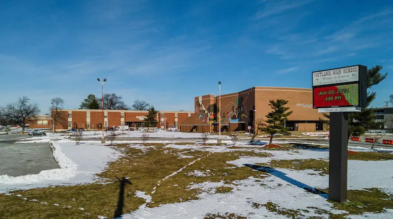 Suitland High School in District Heights, MD