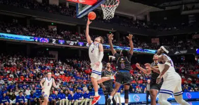 Boise State forward Tyson Degenhart vs SJSU