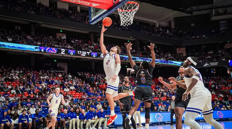 Boise State forward Tyson Degenhart vs SJSU