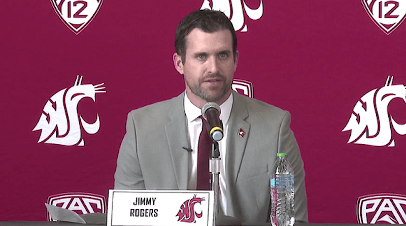WSU head coach Jimmy Rogers