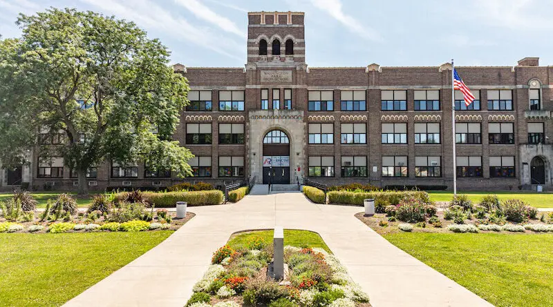 Washington Park High School in Racine, WI