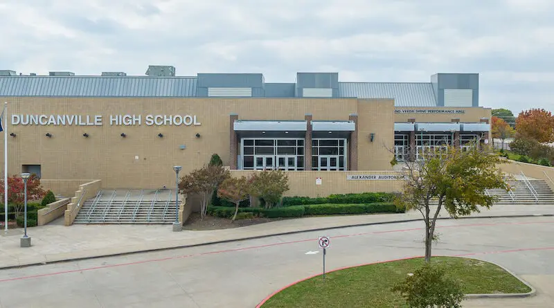 Duncanville High School in Duncanville, TX