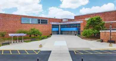 Former Ann Arbor (now Pioneer) High School in Ann Arbor, MI