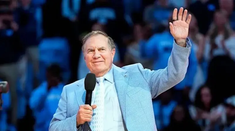 North Carolina football head coach Bill Belichick