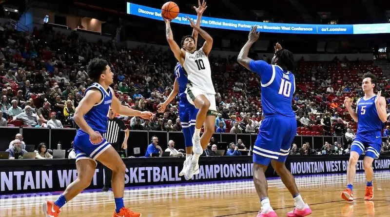 Colorado State's Nique Clifford vs Boise State in the Mtn West Tournament title game