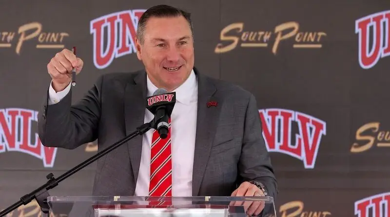 New UNLV football head coach Dan Mullens
