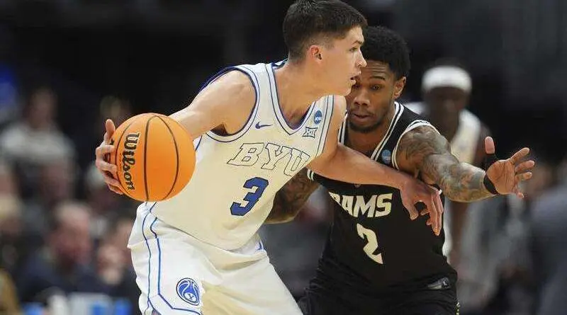 BYU guard Egor Demin vs VCU