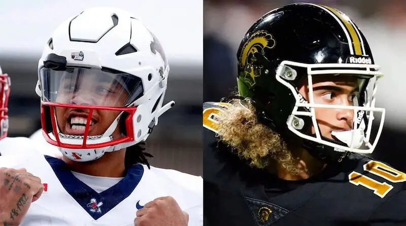 Kaidon Salter and Juju Lewis are competing for Colorado's starting quarterback job