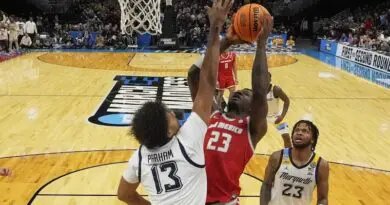 New Mexico center Nelly Junior Joseph