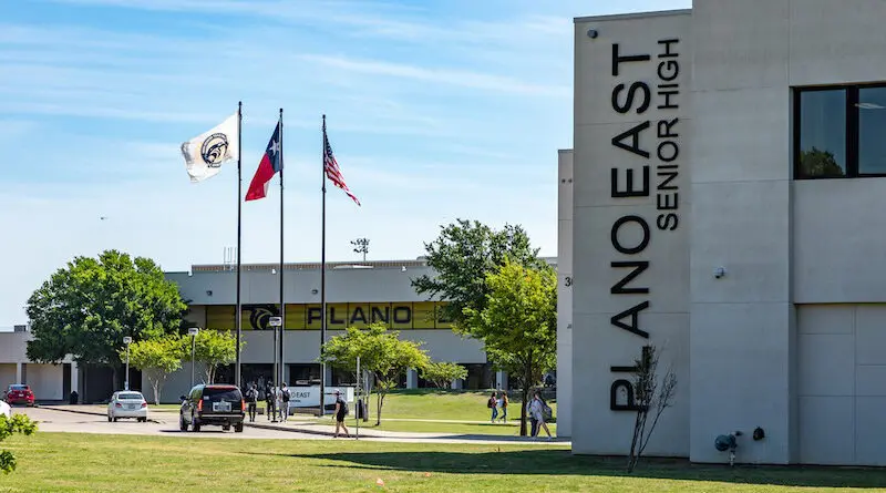 Plano East High School in Plano, TX