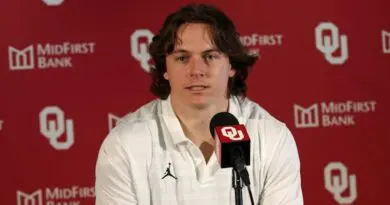 Oklahoma transfer quarterback John Mateer