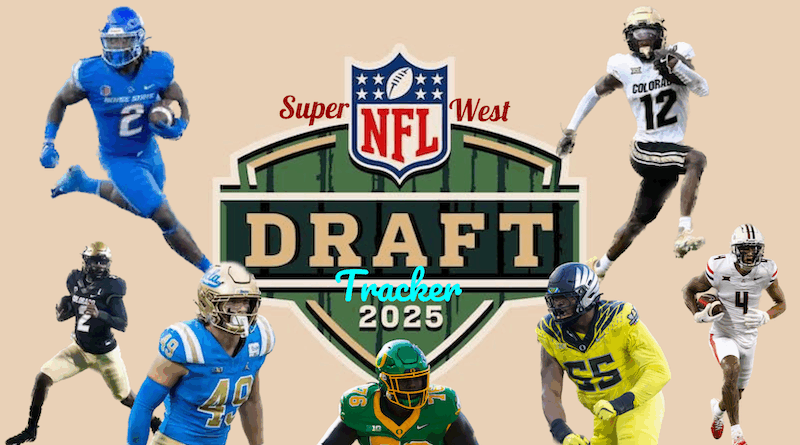 Several college football players from the West are expected to be drafted high in the 2025 NFL Draft