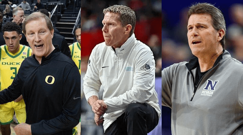 Dana Altman, Mark Few, and Steve Alford