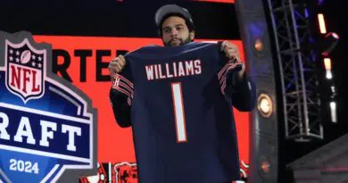 Former USC quarterback Caleb Williams was draft No. 1 overall in the 2024 NFL Draft