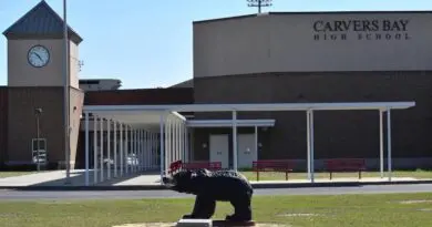 Carvers Bay High School in Hemingway, SC