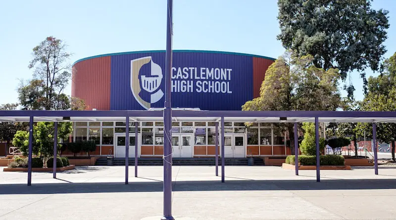 Castlemont High School in Oakland, CA