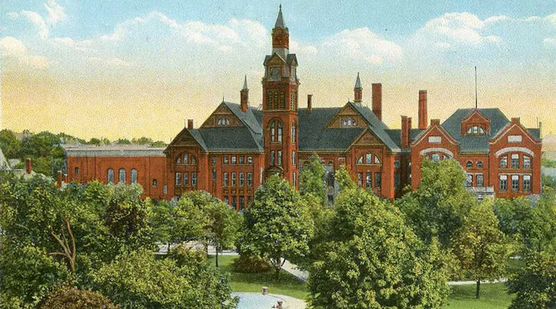 Former Central High School in Akron, OH