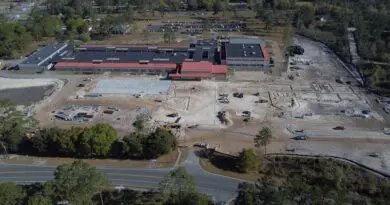 New Charlton County High School currently under construction