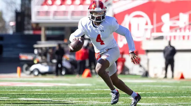 Utah quarterback Devon Dampier