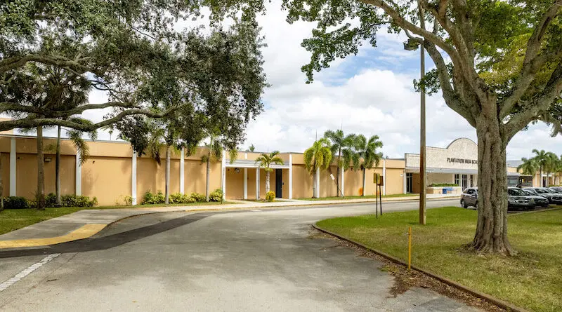 Plantation High School in Plantation, FL